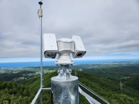 2023년 산불감시 지능형 cctv 설치사업 관급자재 구입