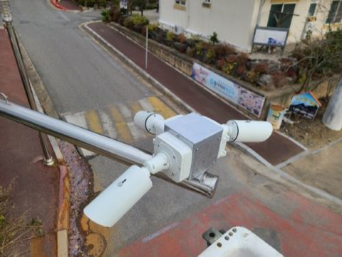 생활안전 cctv 설치공사에 따른 관급자재 구입